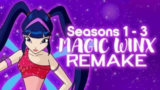 Winx Club Seasons 1 to 3 | MAGIC WINX Theme (English & Instrumental REMAKE)