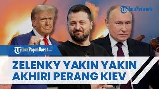 Meski Ukraina Terus Digempur Rusia, Zelensky Yakin Perang Berakhir Lebih Cepat saat Trump Pimpin AS