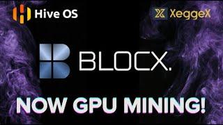 BLOCX GPU MINING PROFIT! Easy HIVEOS Mining Tutorial + Pool + Wallet!