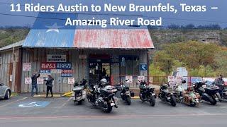 RickyNotSoMartin Ride - Austin to New Braunfels on Amazing River Road