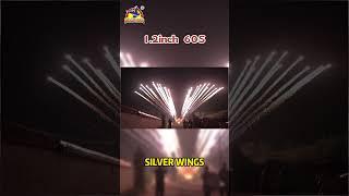 30mm 60 Shots Silver Wings , Do You Like It ？#fireworkstesting #fyp#celebration