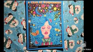 Flip Through Of Deborah Muller's New Book A Year Of Wonderment #coloralong2025