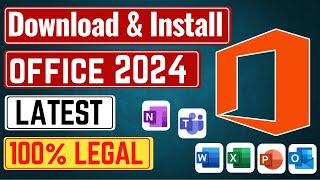 Download and Install Office 2024 From Microsoft for Free | Genuine Version| Download Office 2024