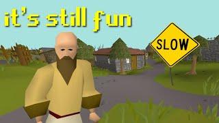 I made Runescape's slowest skill even slower