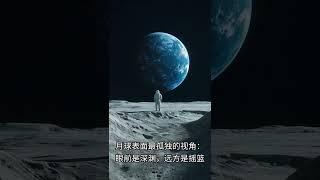 月球表面最孤独的视角：眼前是深渊，远方是摇篮