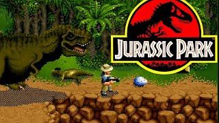 Jurassic Park (SNES) Playthrough Longplay Retro game