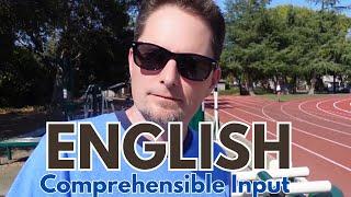 Learn English the EASY way / Comprehensible input / LEARN ENGLISH NATURALLY while playing sports