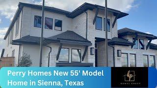 Perry Homes NEW 55' Model in the Village of Summerhouse in Sienna - the 3484 Plan