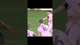 Messi first goal in Inter Miami