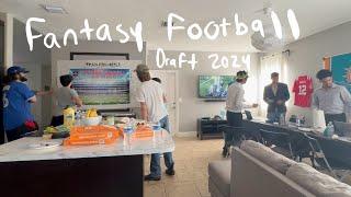 Fantasy Football Draft Vlog 2024