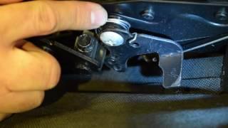 How-To Replace A Reclining Mechanism Release Trigger