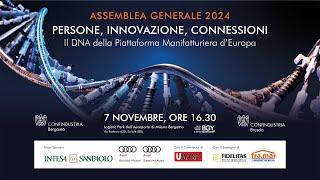 Assemblea Generale 2024 di Confindustria Bergamo e Confindustria Brescia