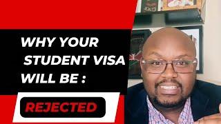 Why Your USA Student Visa will be Denied!