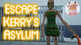 Escape Kerry's Asylum (First Person Obby) - Horror Roblox Obby Gameplay Walkthrough No Death[4K]