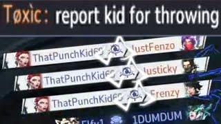 report kid for throwing | Marvel Rivals