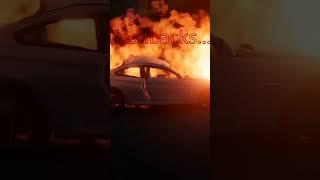 BMW M4 Crash #shorts #beamngdrive #gaming