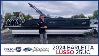 2024 Barletta Lusso 25UC Pontoon Boat Tour