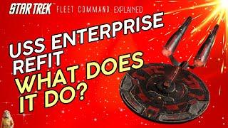 USS Enterprise REFIT | Star Trek Fleet Command | Outside Views STFC