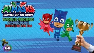 PJ Masks Heroes of the Night Gameplay! Full Game! Speedrun Attempt - Any% (2h 22m 18s)