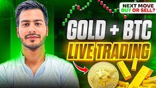 Live Crypto Trading | Bitcoin &  Gold | 31 MAY  | #goldtrading #cryptotrading #bitcoin
