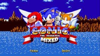 Sonic 1 Mixed (Beta v1.3)  Full Game Playthrough + Extras (1080p/60fps)