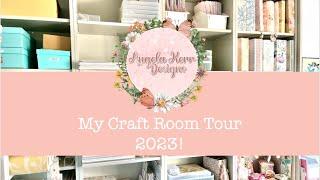 My Craft Room Tour 2023!