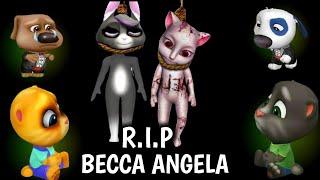 R.I.P BECCA and ANGELA  - My Talking Tom Friends - AMONG US