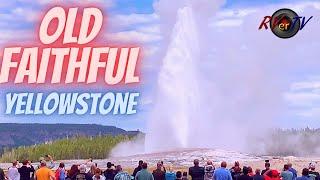 Old Faithful Geyser - Yellowstone National Park