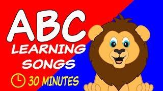 ABC Learning Videos for Kids - 30 minutes Kids Songs - Best ABC Educational Videos for Children