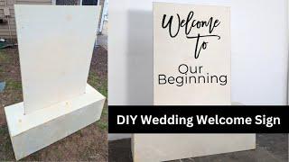 Wedding Welcome Sign