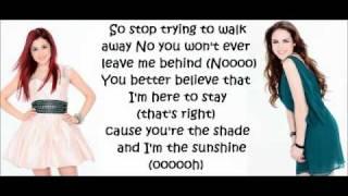 Ariana Grande & Elizabeth Gillies - Give it up - Lyrics