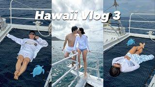 [vlog] 하와이 브이로그 신혼여행•hawaii 🫧 ep.3 마지막편 (거북이 스노쿨링)