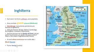 Geografia: il Regno Unito. / Didattica a Distanza.