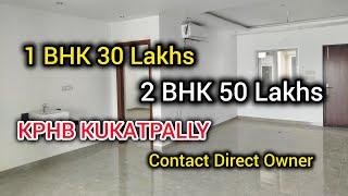 Under 30 Lakhs 1 Bhk & 2 Bhk Flats for Sale KPHB KUKATPALLY Hyderabad