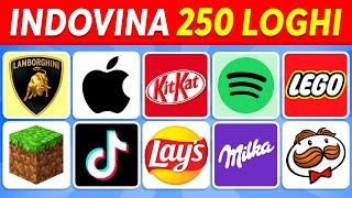 Indovina il Logo in 3 Secondi | 250 Loghi Famosi | Quiz sui Loghi 2024