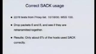 Identifying the TCP Behavior of Web Servers