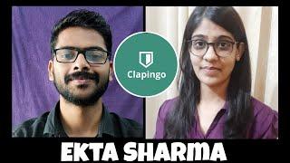 How to talk in English | Clapingo Conversation with Tutor Ekta Sharma