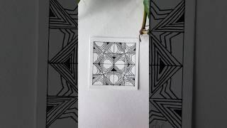 Easy Zentangle pattern | doodle pattern