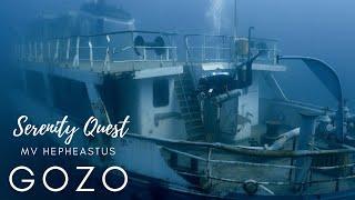 MV HEPHEASTUS︱GOZO ︱MEDITERRANEAN BEST WRECK DIVING︱4K VIDEO