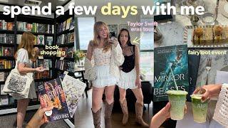 Vlog: London ERAS TOUR, Fairyloot book event, book shopping & bookish things 