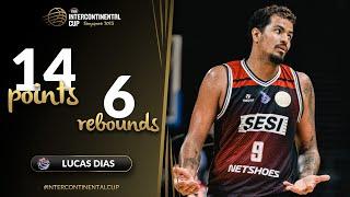 Lucas DIAS (14 PTS/6 REB) | Player Of The Game| FCA vs BONN | FIBA Intercontinental Cup 2023