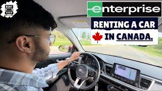 Renting a Car through Enterprise in Canada | International Student 