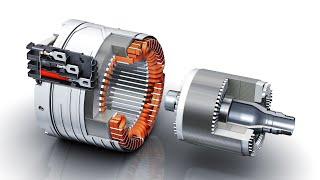 AUDI E-TRON - Electric Motor Magnetic Fields