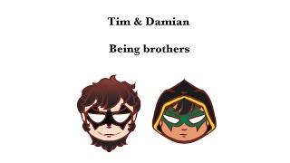 Tim & Damian being brothers |DC AU| GL2