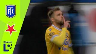 Chance Liga Highlights: FK Teplice vs. SK Slavia Praha 1:0 (19. kolo)