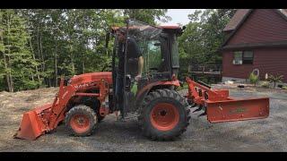 Have a Conversation | Kubota LX2610 Moving the Earth!