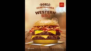 Llegó la nueva Doble Cuarto de Libra Western BBQ a McDonald's