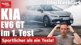 Kia EV6 GT: Handling, 0-100, Drift und Drag Race gegen Malmedie | Bloch erklärt #191