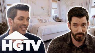 The Property Brothers Compete To Make The Best Main Bedroom Suite! | Brother vs. Brother