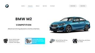 Create a Responsive Car Website Design Using HTML CSS